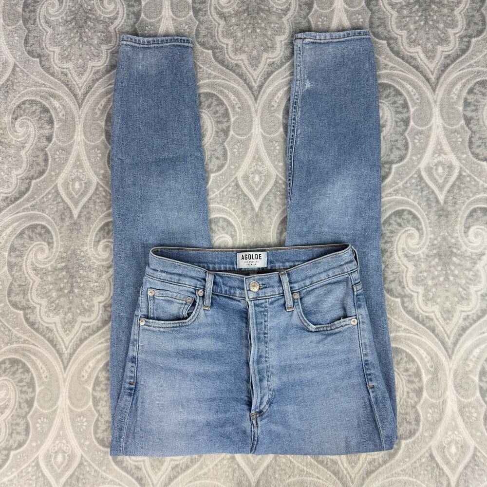 Agolde Light Blue Women Jeans